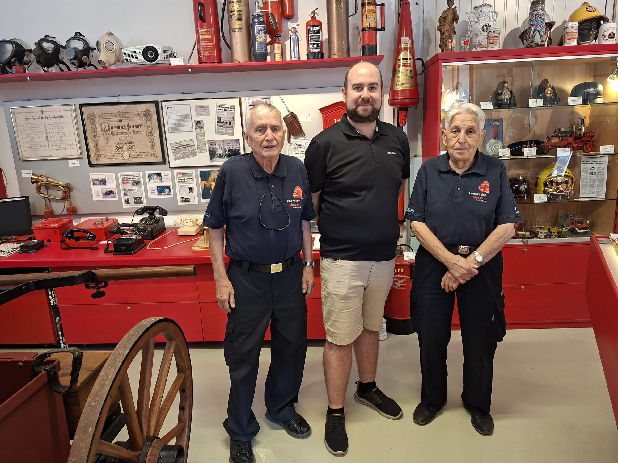 Besuch im Feuerwehrmuseum Fischamend